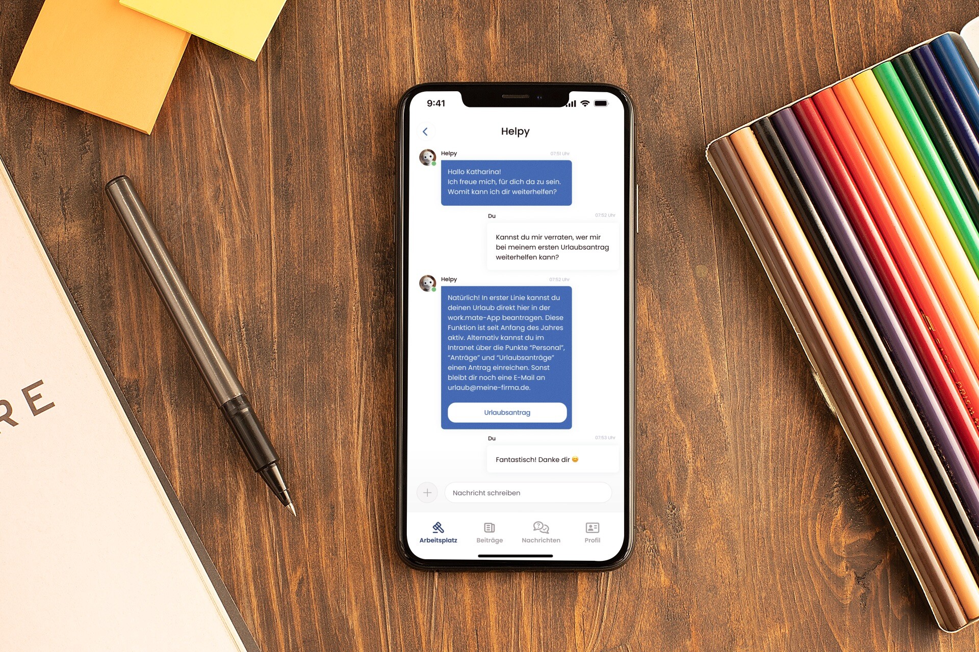mitarbeiterapp workmate
